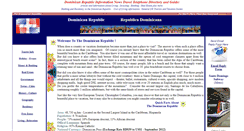 Desktop Screenshot of dominicanrepublicpage.com